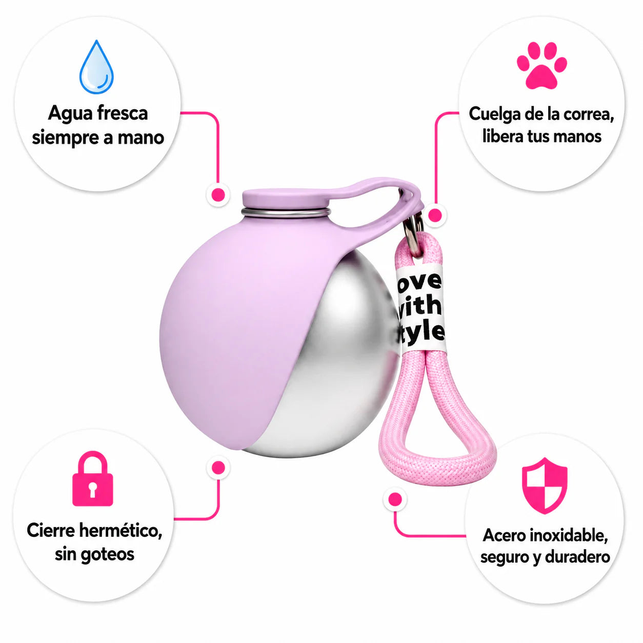 Botella AquaPaw™ para perro